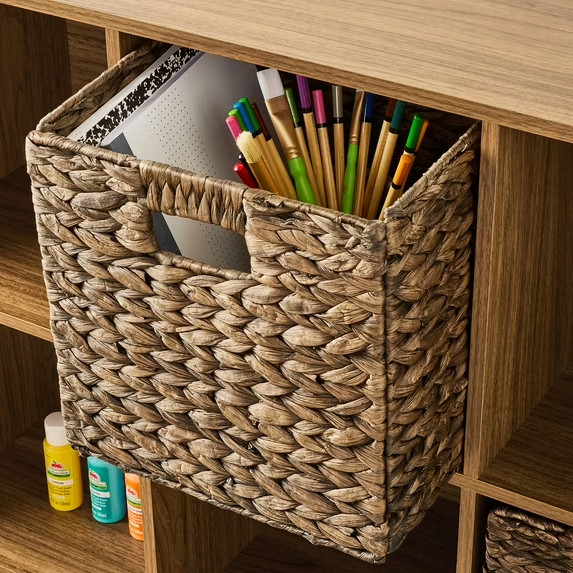 Mainstays 8 Cube Storage Organizer, Spring Pine