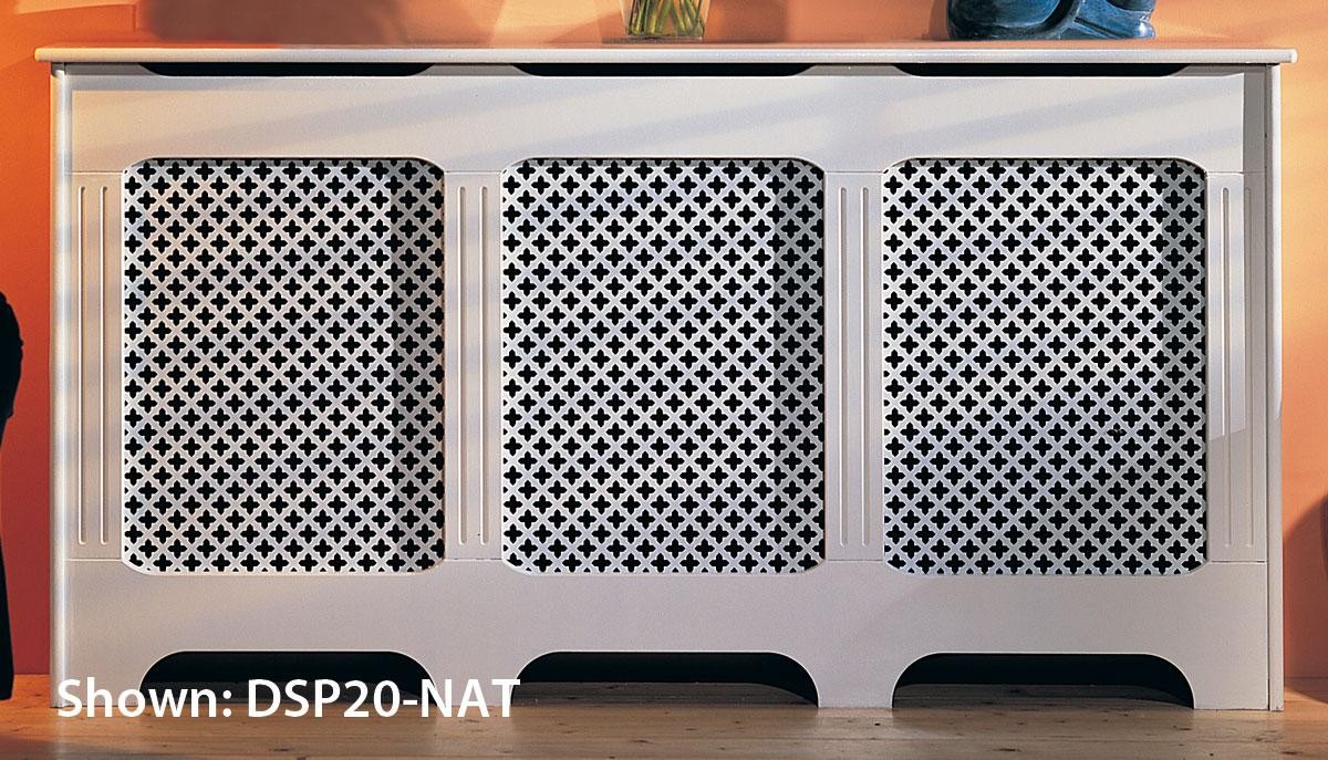 Outwater 6' x 2' Unfinished Decorative MDF Cabinet Panel Insert 30% Open