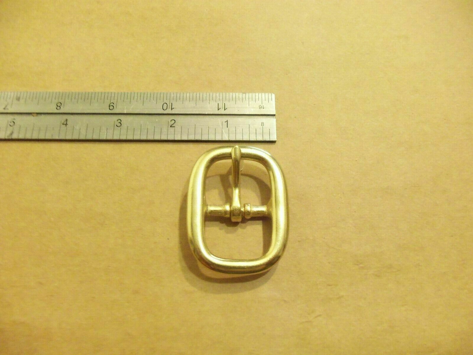 1" Solid Brass #5705 Halter Buckles (Pack Of 2)