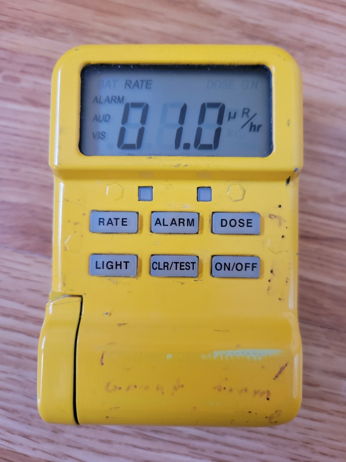 Canberra Urad Plus Dosimeter Radiation Detector Geiger Counter For Parts