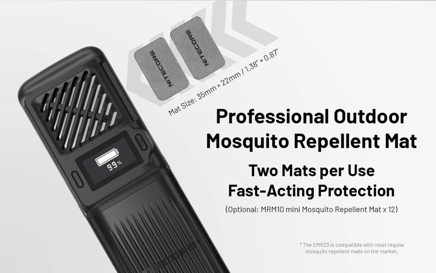 NITECORE EMR23 Portable Outdoor Multipurpose Repeller Ultrasonic Function USB