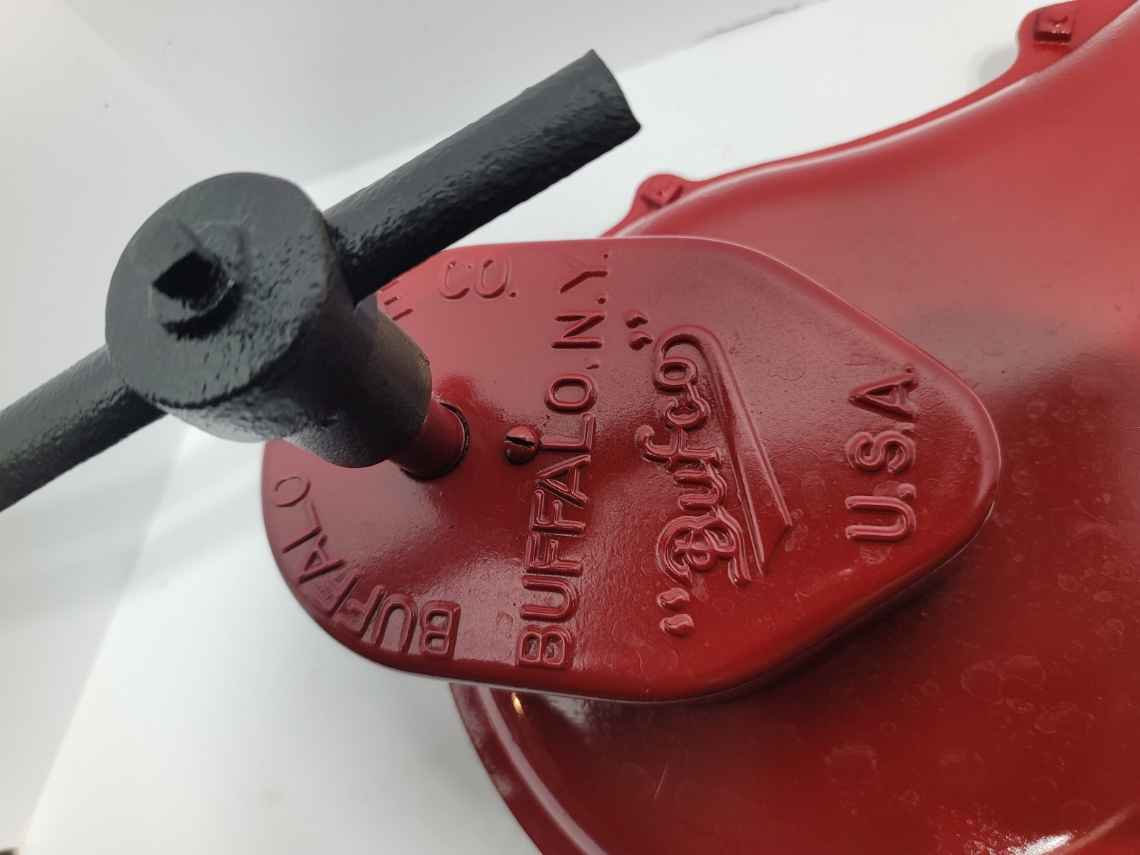 Vintage BUFFALO FORGE CO. "BUFCO" Blacksmith Forge Blower Works Hand Crank