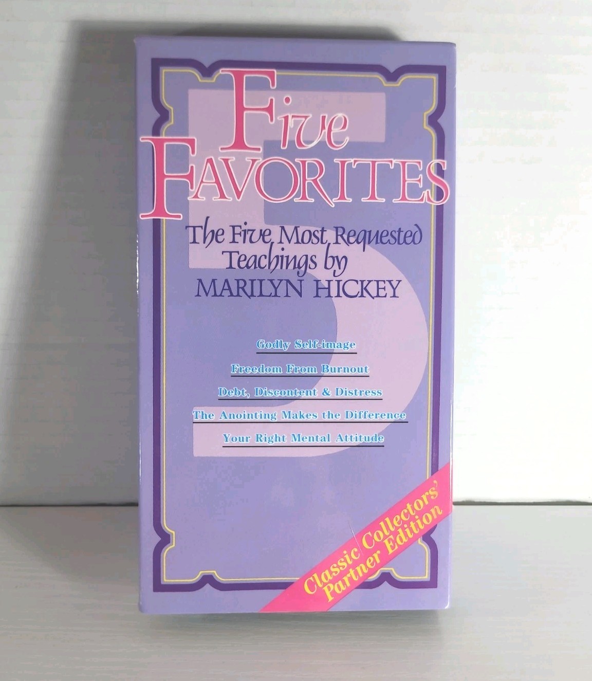 Marilyn Hickey FIVE FAVORITES VHS - Five Most Requested Teachings - Like New