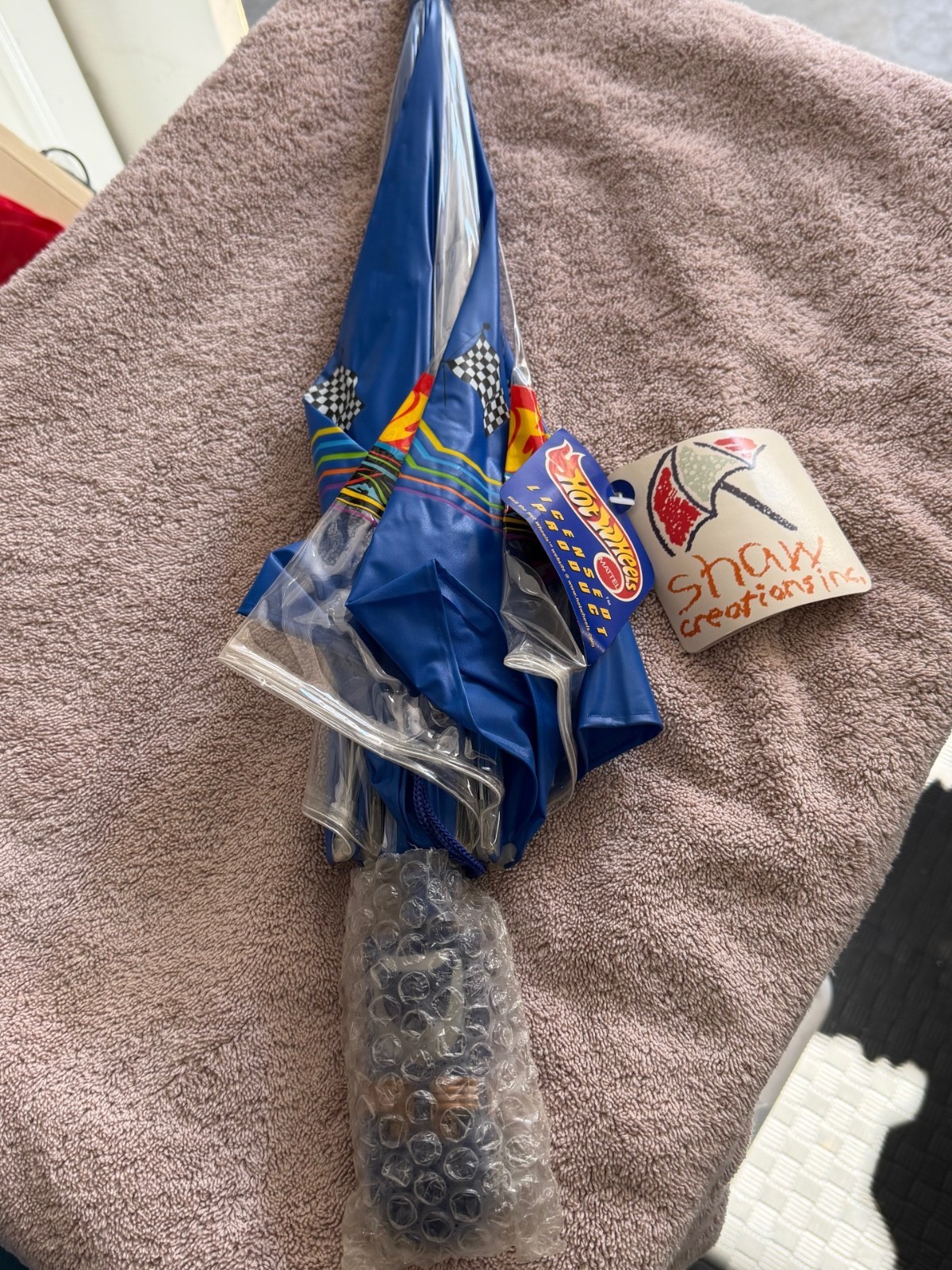 Character Umbrella Licensed Mattel HotWheel Product