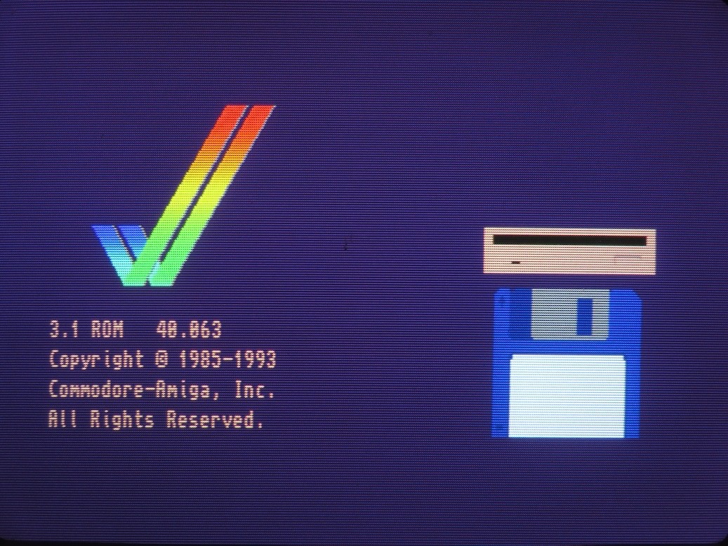 Commodore Amiga 2000 A2000 Desktop Computer rev6.3 1MB 8373 Denise - CA1064106