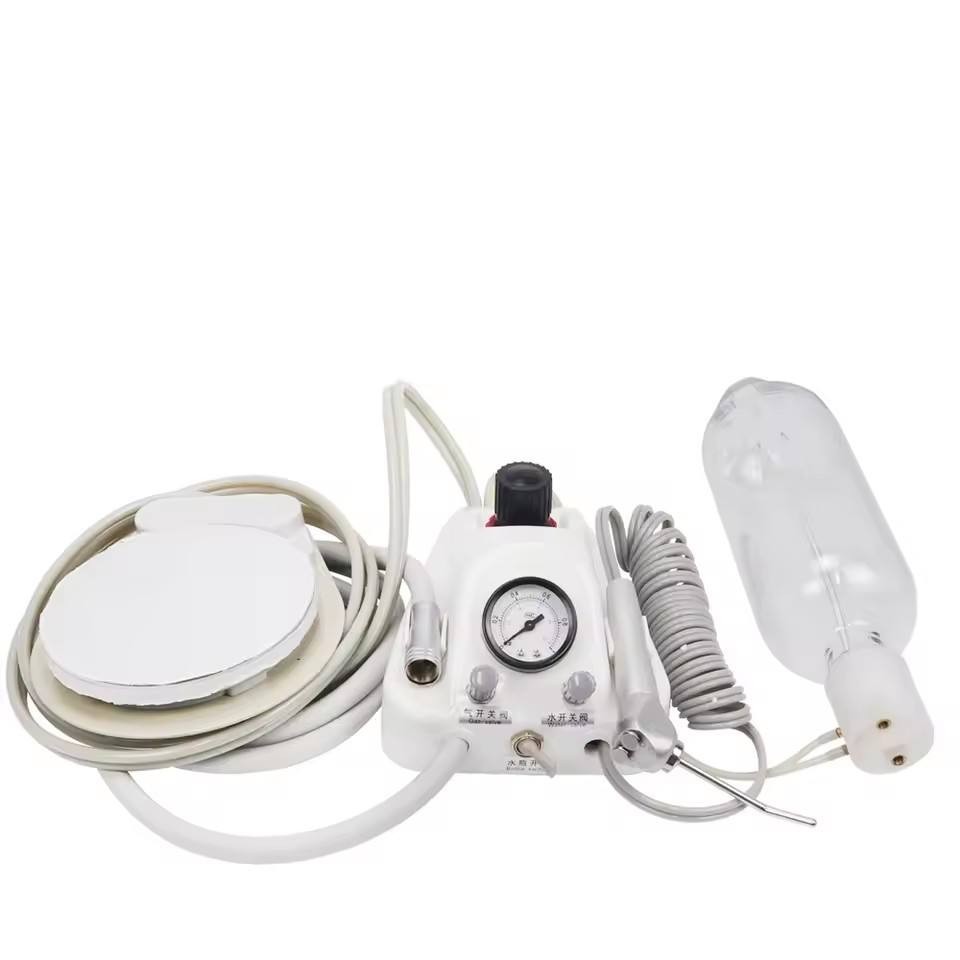 Dental Portable Turbine Unit 2/4 Hole 3-Way Syringe with Lightweight Plastic