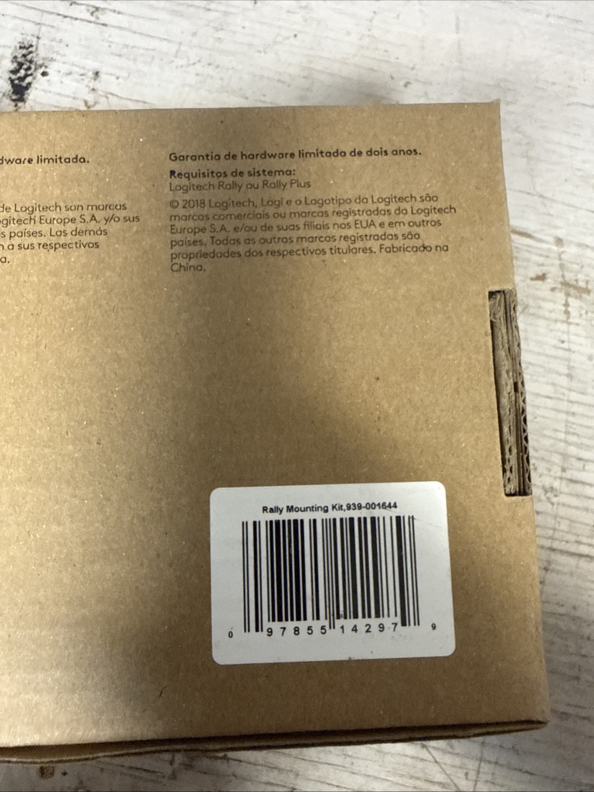 Logitech Rally Mounting Kit 939-001644 | NEW SEALED | Full Set Brackets