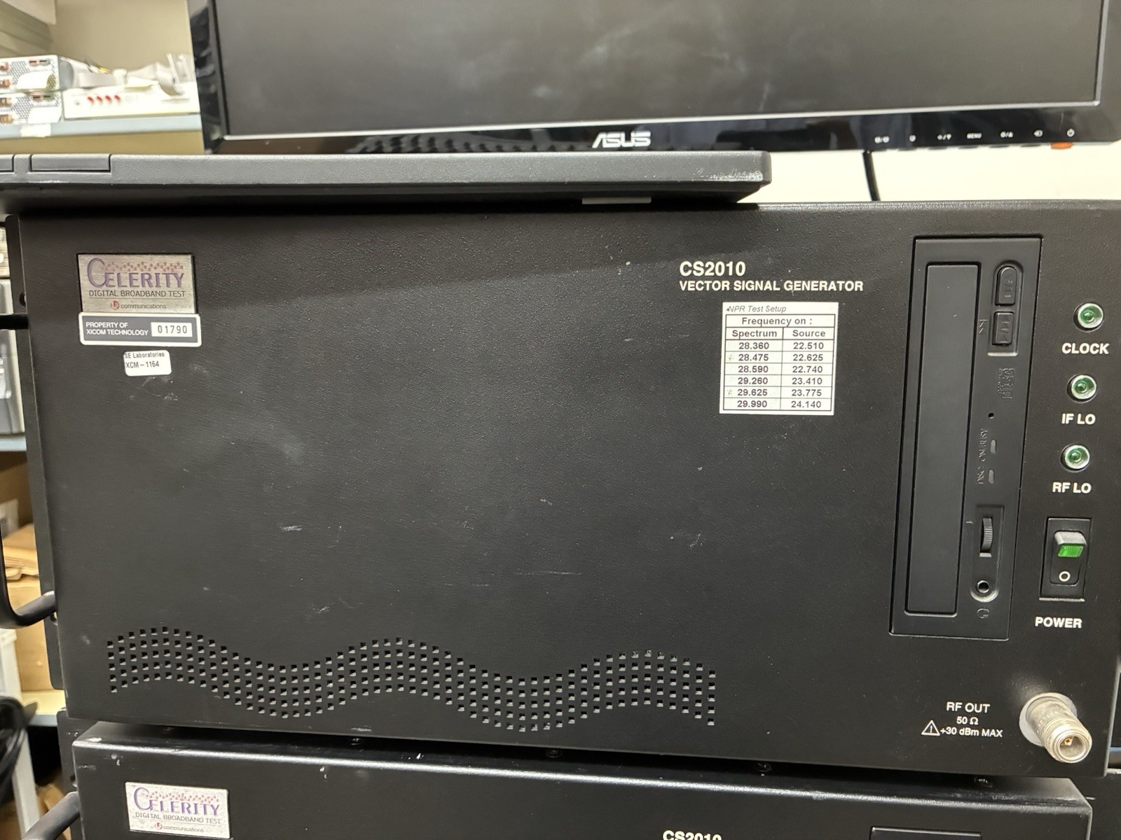 Ceterity  Digital CS2010 Vector Signal Generator S/N 1365