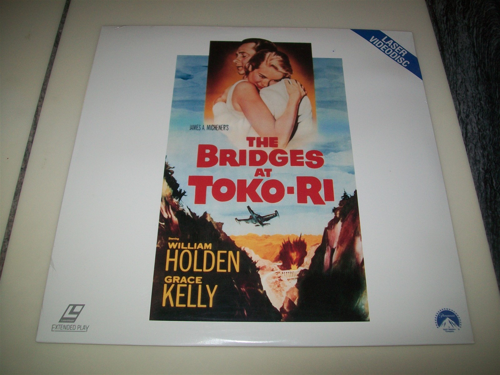 THE BRIDGES AT TOKO-RI Laserdisc LD BRAND NEW SEALED VERY RARE GRACE KELLY STARS