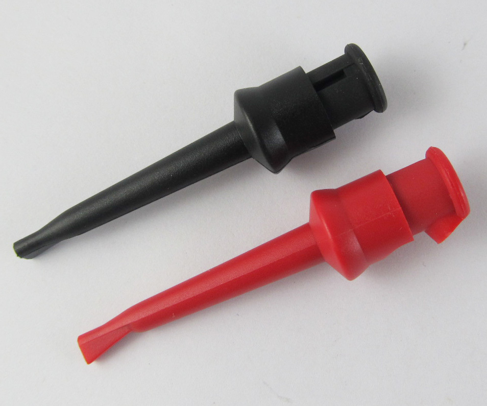 4pcs High Quality Nylon PA Copper Flexible Large Test Hook Clip Probes PCB SMD