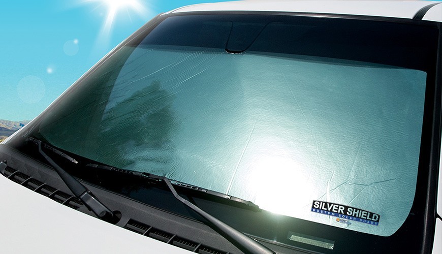 Silver Shield Custom Fit Roll Up Windshield Sunshade for 2011-2015 Kia Optima
