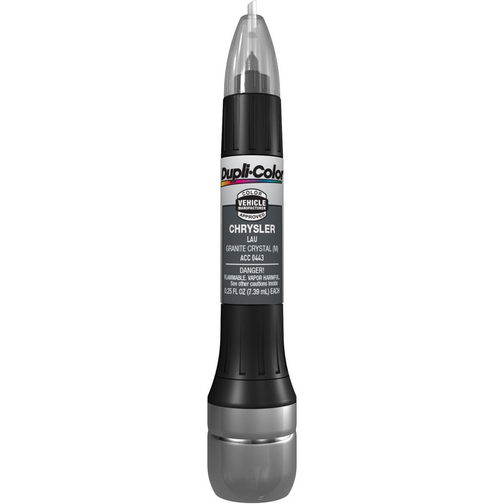 Duplicolor ACC0443, Scratch Fix Pen for Chrysler LAU, Metallic Granite Crystal