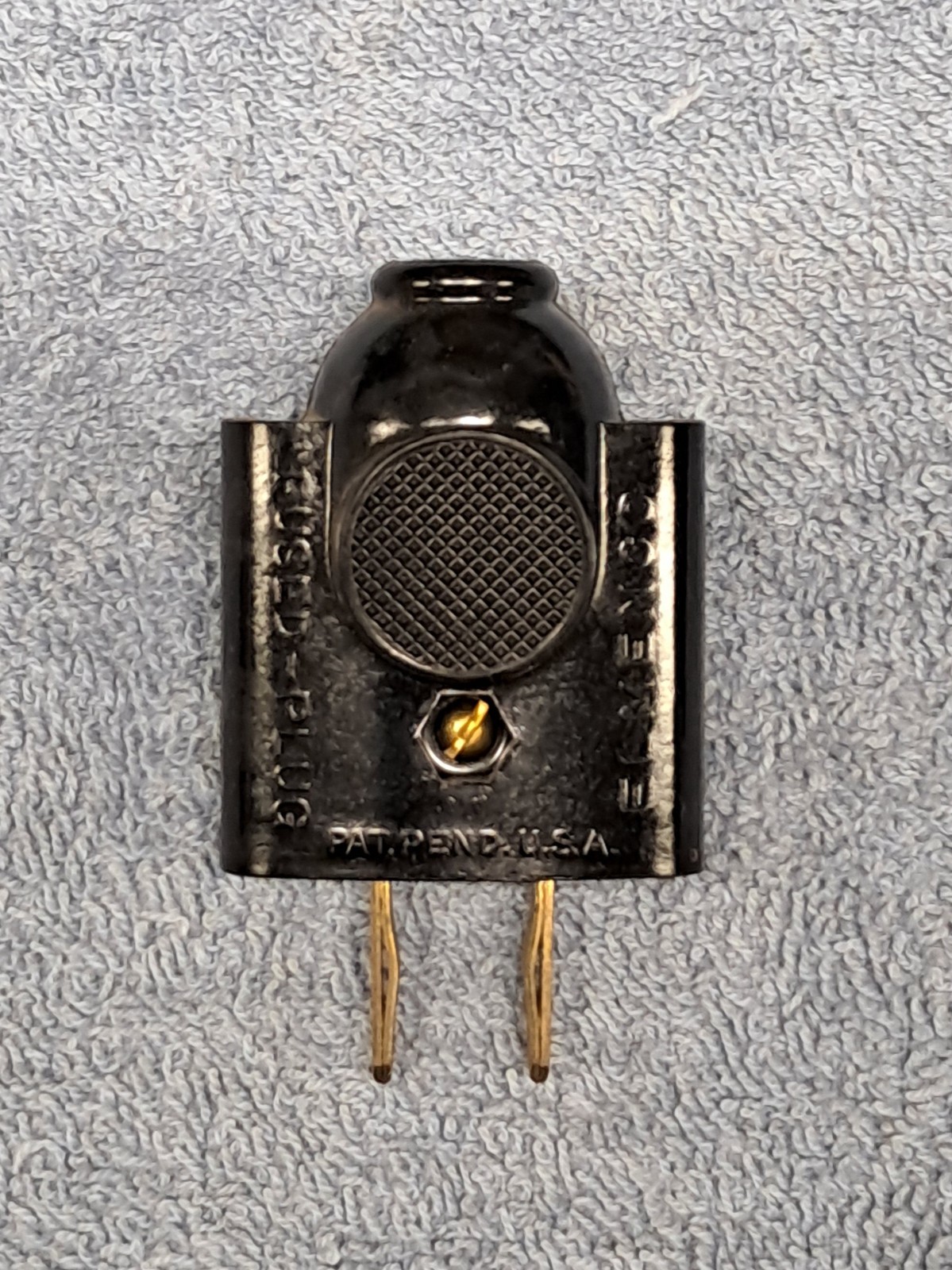 VINTAGE NOS ELEMENCO FUSED PLUG FOR TUBE RADIOS, ORGANS etc.