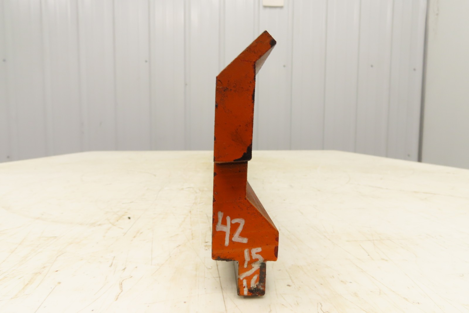 Press Brake Gooseneck Punch Die 43" Long 90° V 1/4" Finger 3-3/4" H