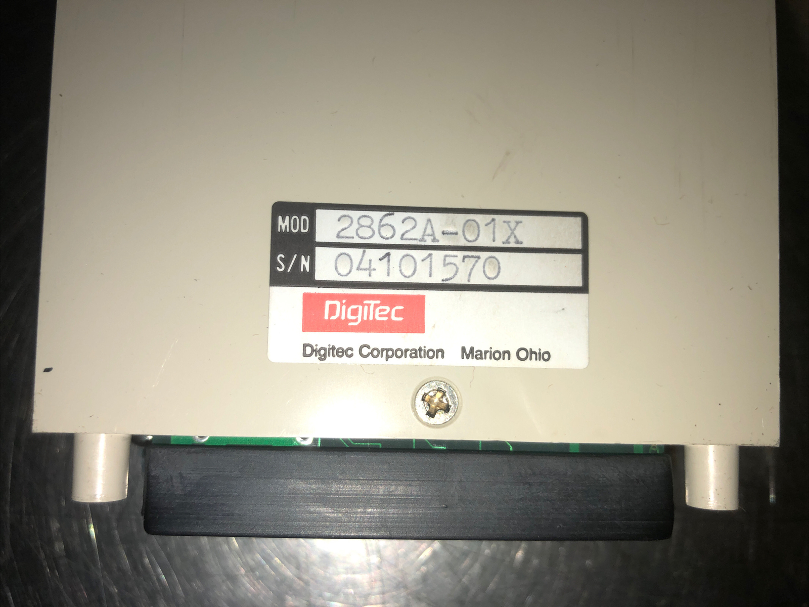 New (With Scuffs And Scraps) Digitec 2862A-01X Panel Meter