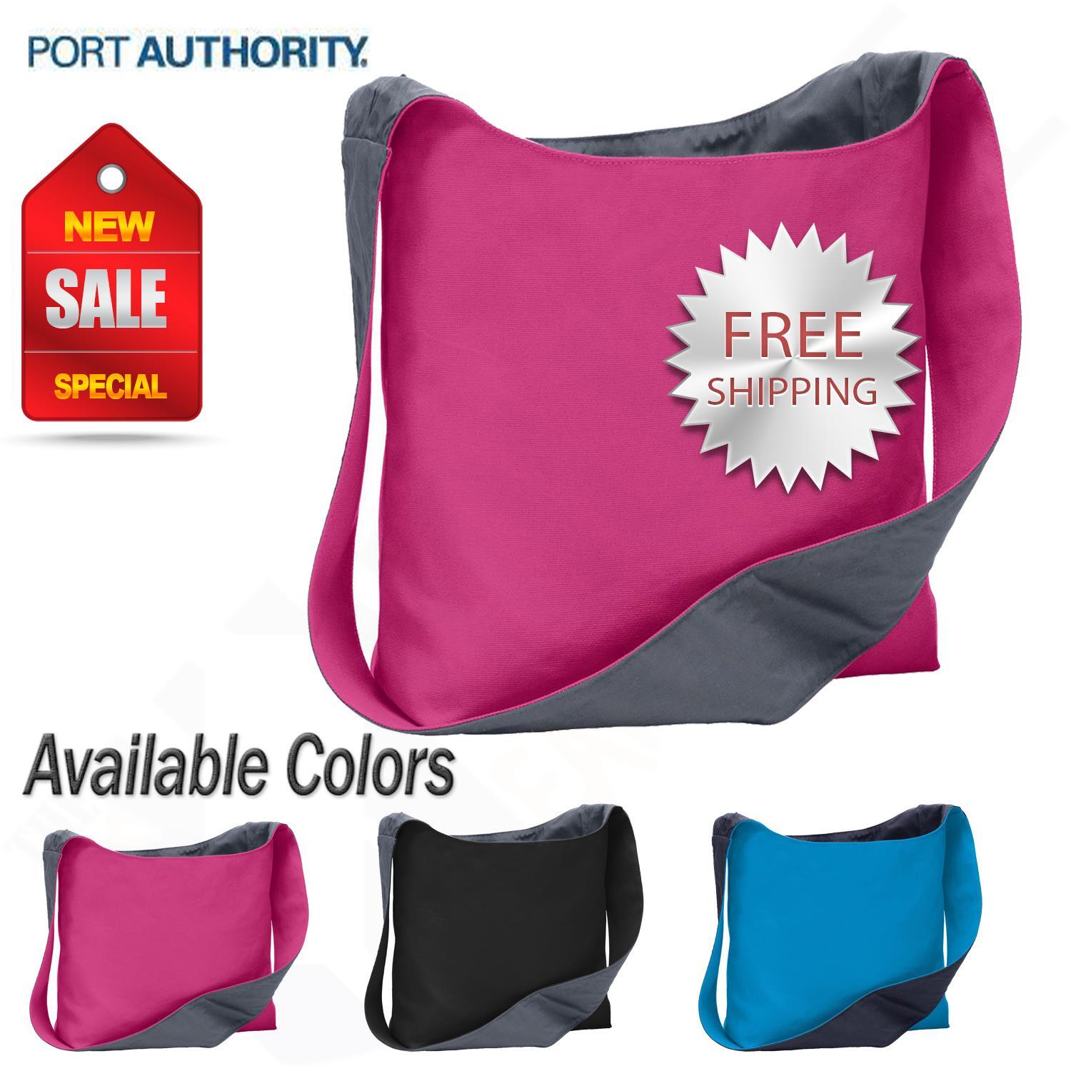 Port Authority Cotton Canvas Sling Bag BG405