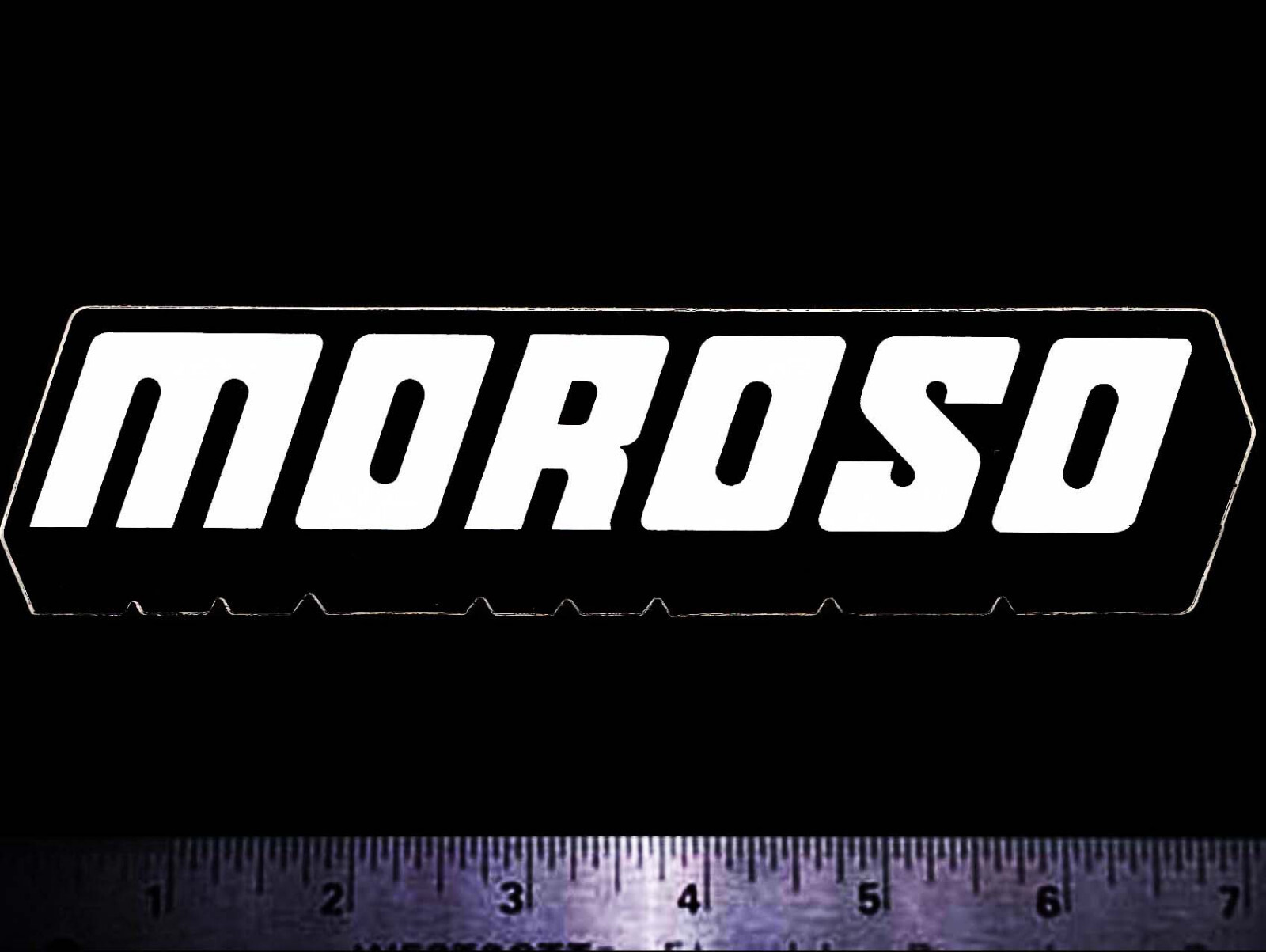 MOROSO - Original Vintage 1970's Racing Decal/Sticker - 7 inch size NHRA