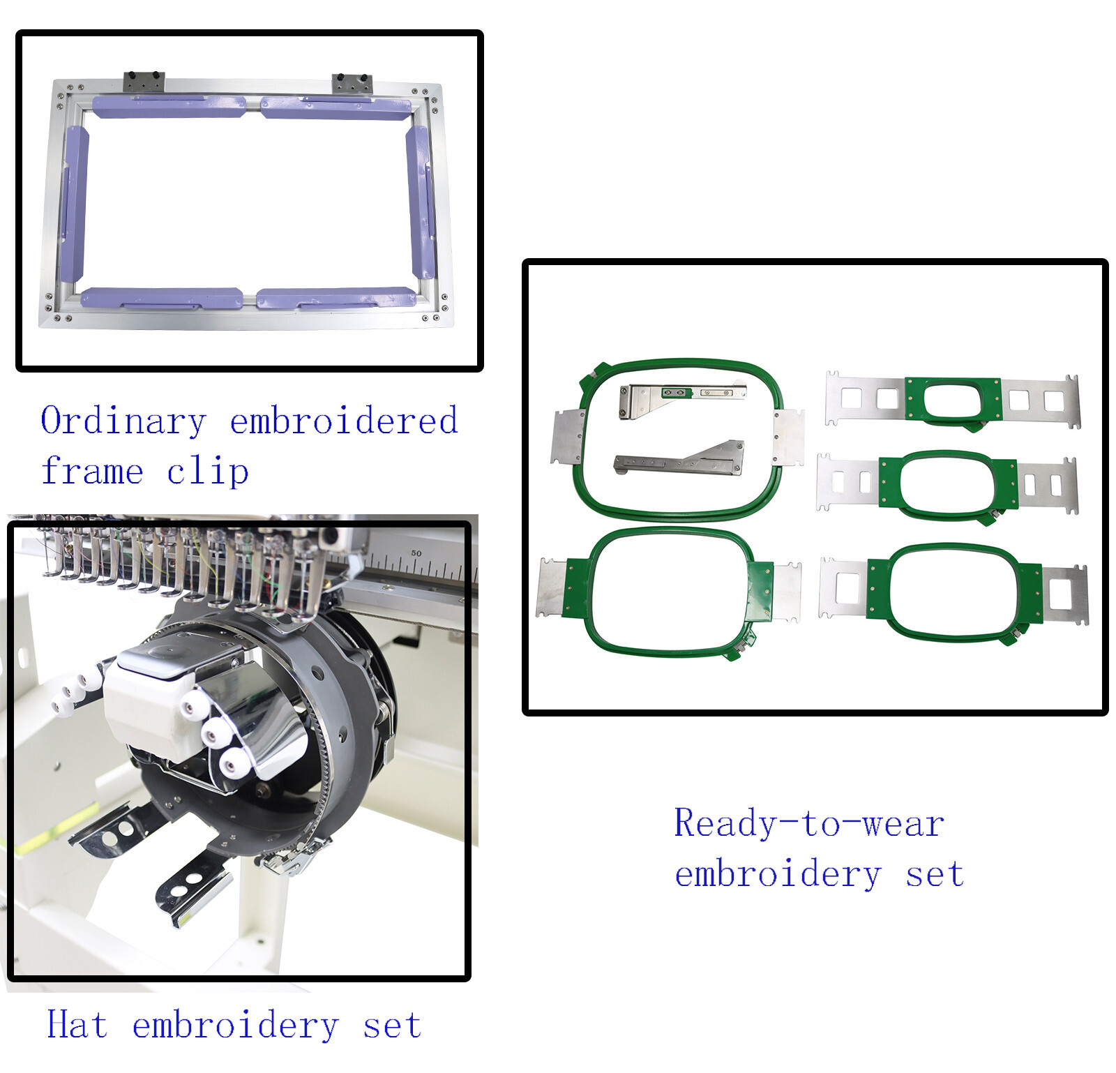 Single-head 12 Needles Automatic Computerized Embroidery Machine 110-220V 300W