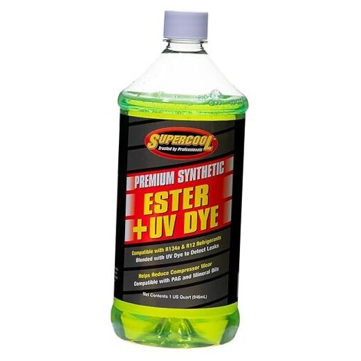 E32 Ester Oil with UV Dye Quart 1-Pack 1 quart