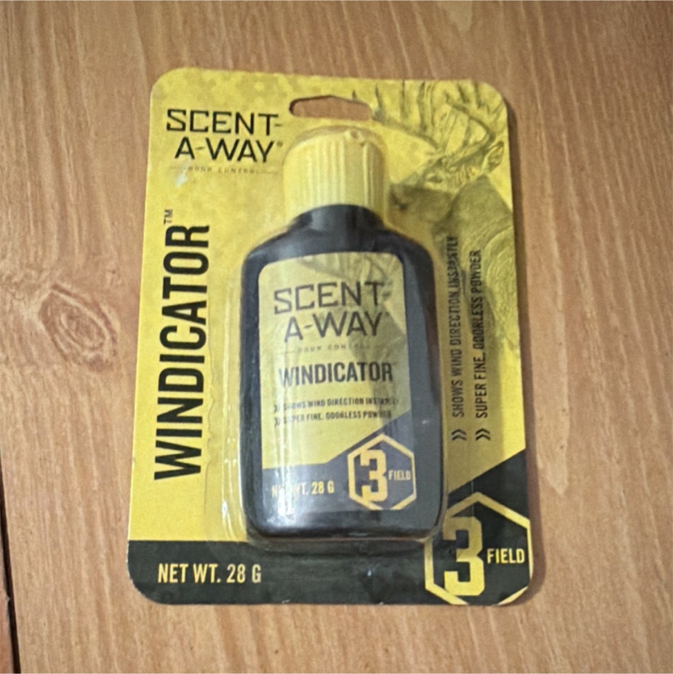 Scent-A-Way Windicator Odorless Powder Wind Indicator 28g
