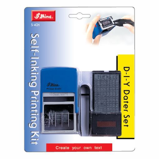 Shiny S-421 Custom Date Stamp Kit. Make Your Own Custom Dater with This Date Kit