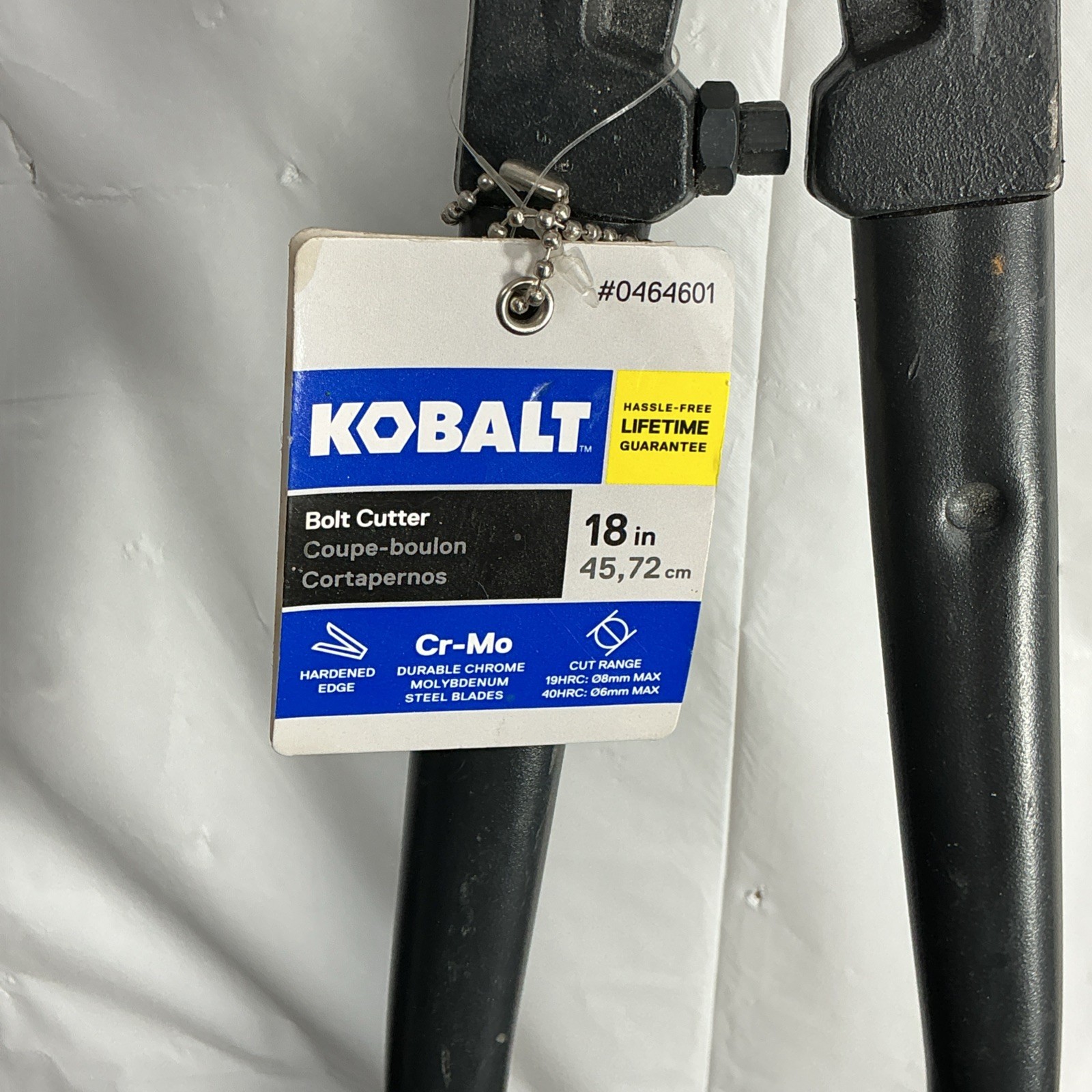 Kobalt Bolt Cutters 18” 464601 Blue Tool