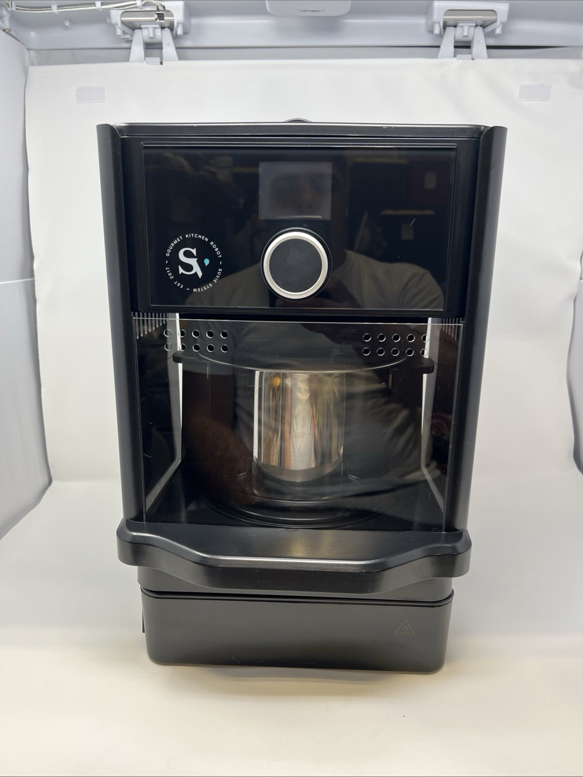 Suvie S020S Starchie Kitchen Robot Smart Starch Cooker Black