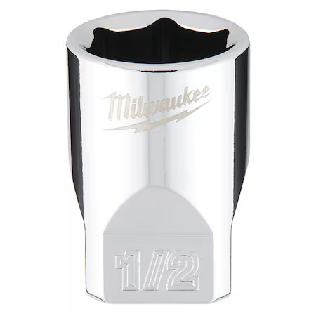 Milwaukee Tool 45-34-9009 1/4 In. Drive 1/2 In. Sae 6-Point Socket With Four