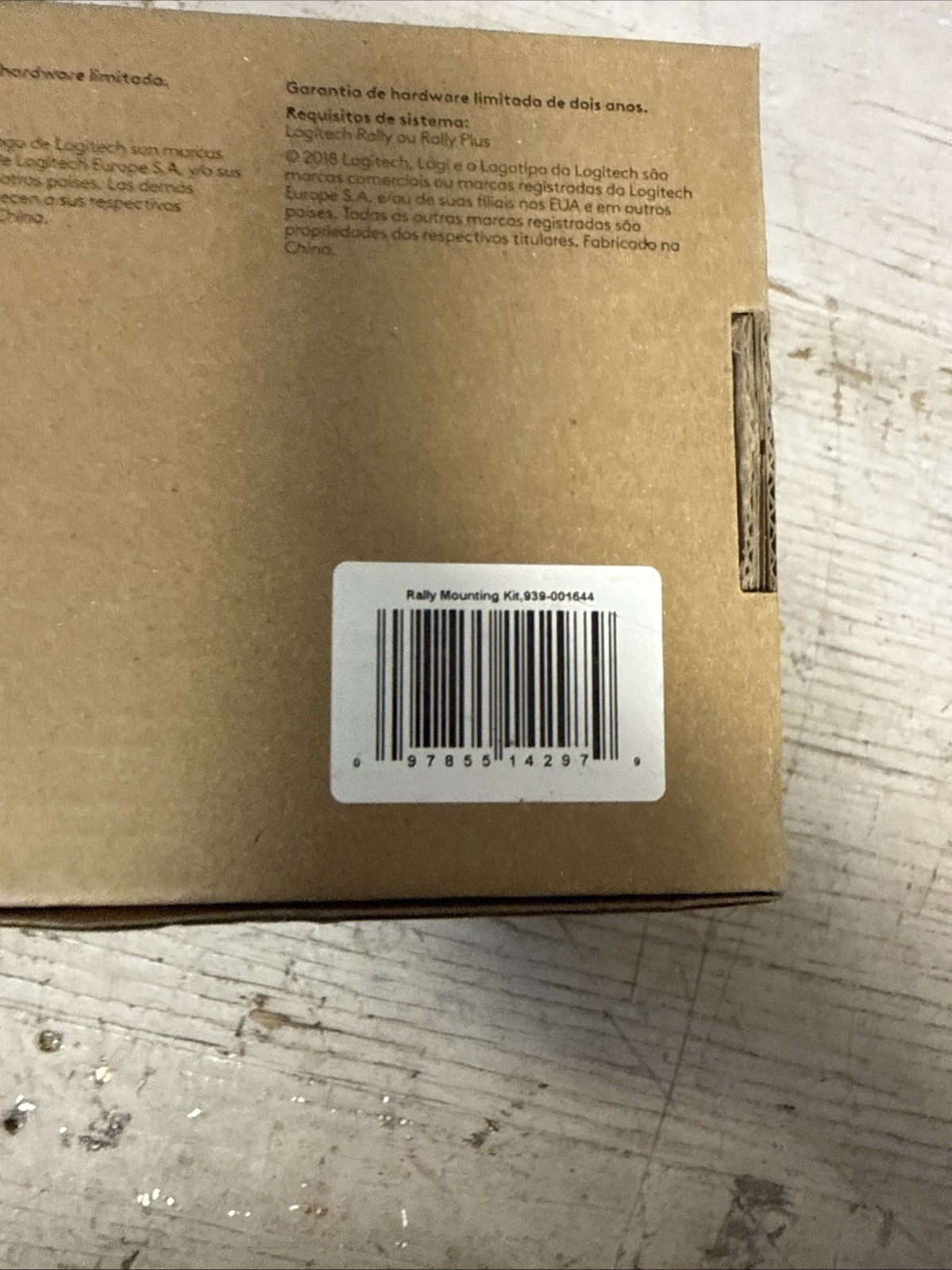 Logitech Rally Mounting Kit 939-001644 | NEW SEALED | Full Set Brackets