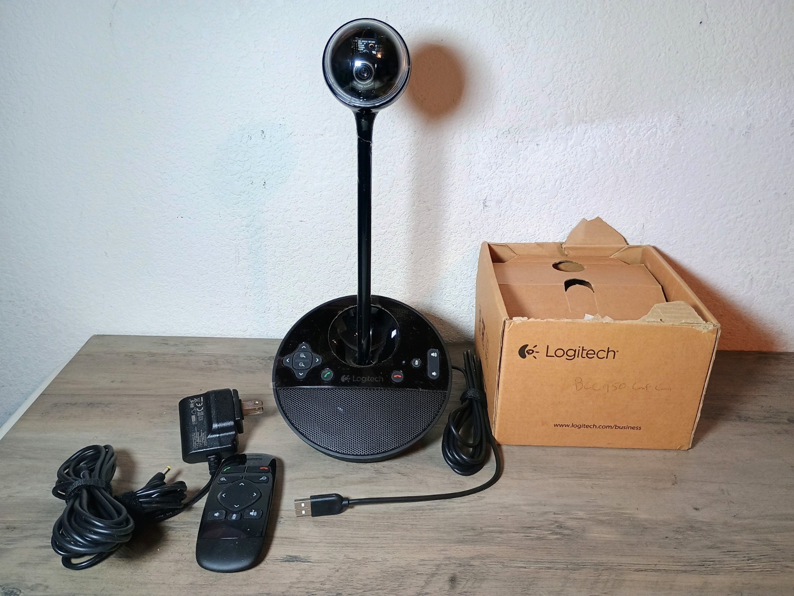 Logitech BCC950 Video Conferencing Camera w/ Speakerphone & Remote - SHIPS FREE