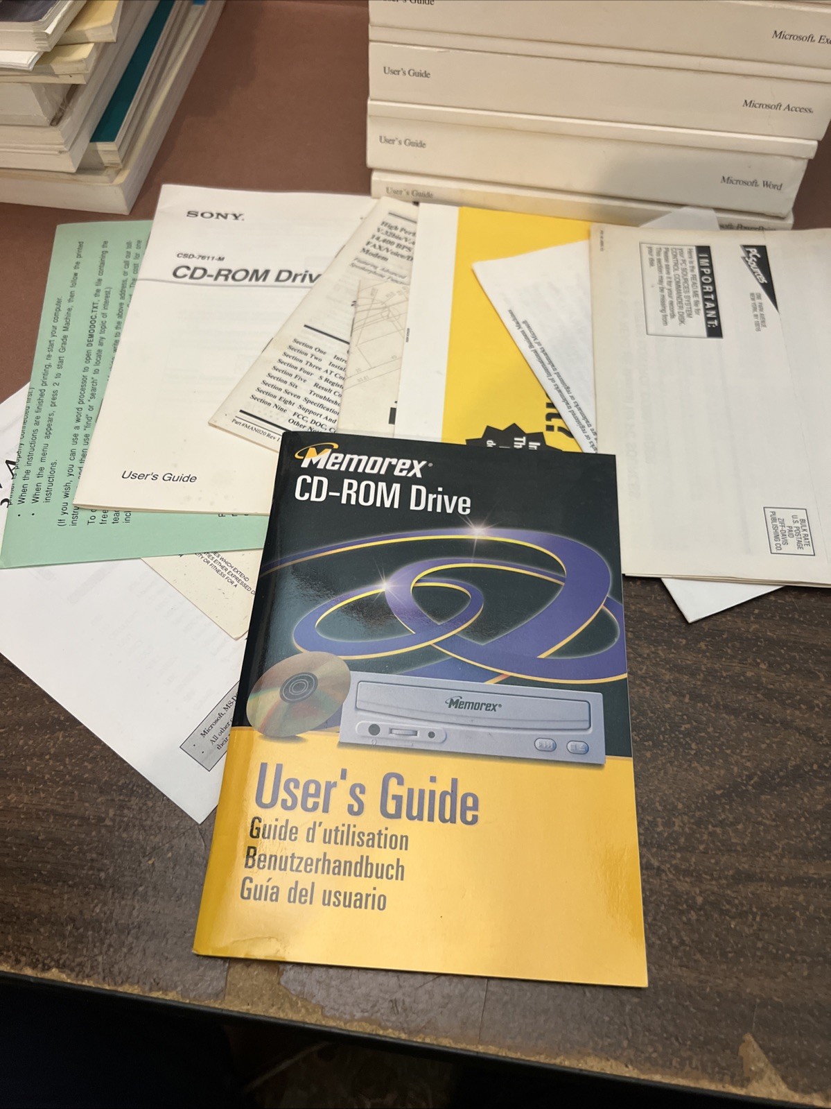 Vintage Computer Manual Guide Lot 1990s IBM Workgroups Graphics Mouse Geoworks