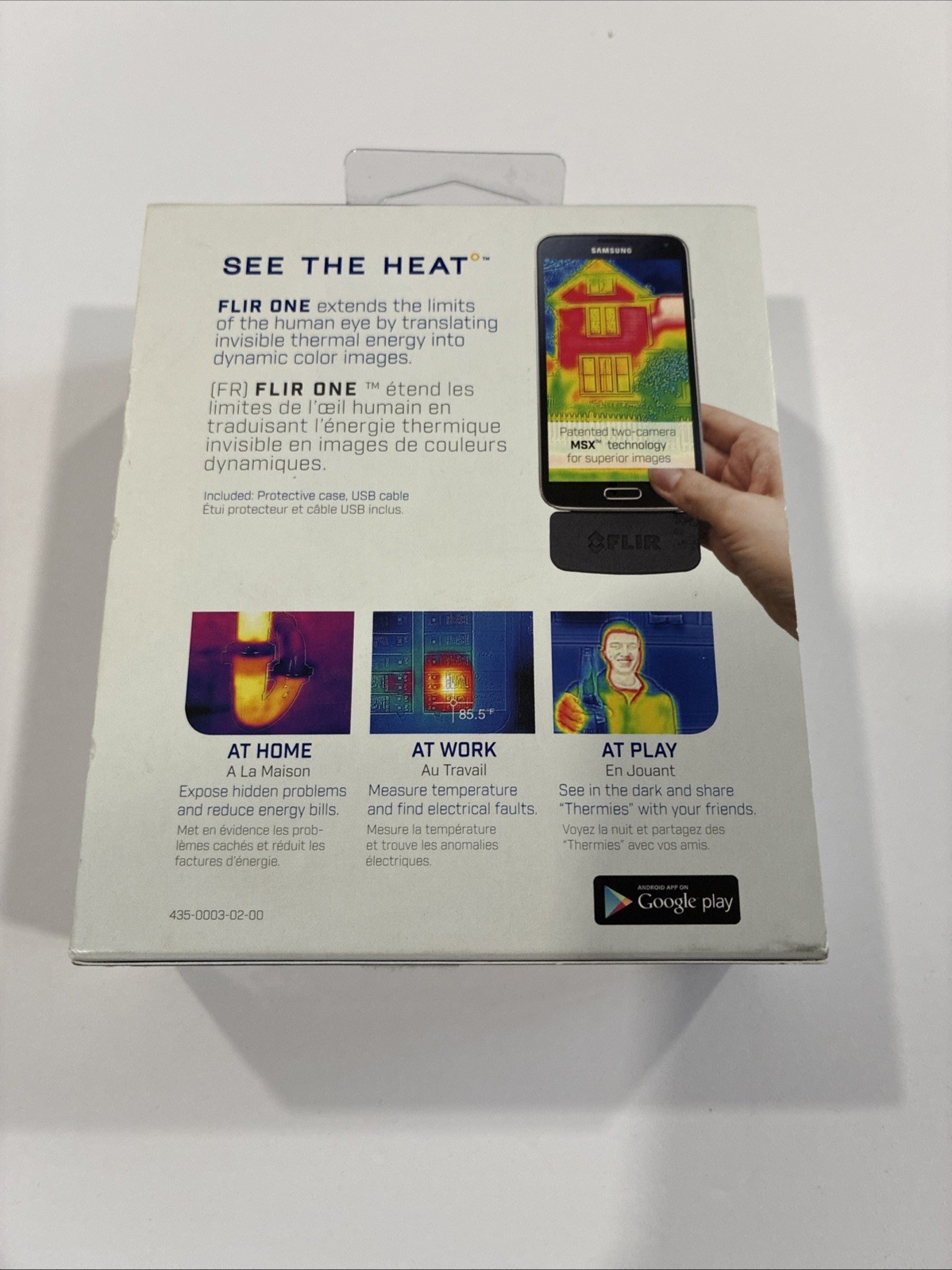 Flir One-thermal Imaging Camera for Android. Micro USB. Lightly Used.