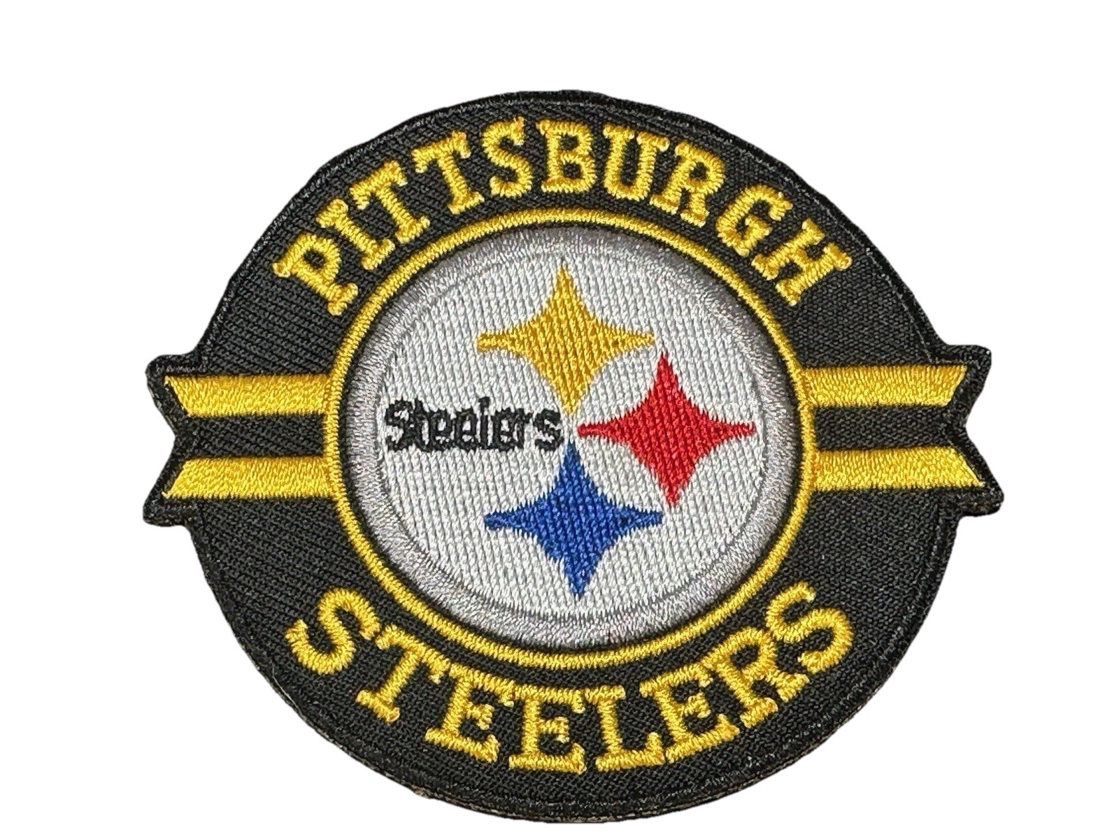 Pittsburgh Steelers Embroidered Iron On Patch