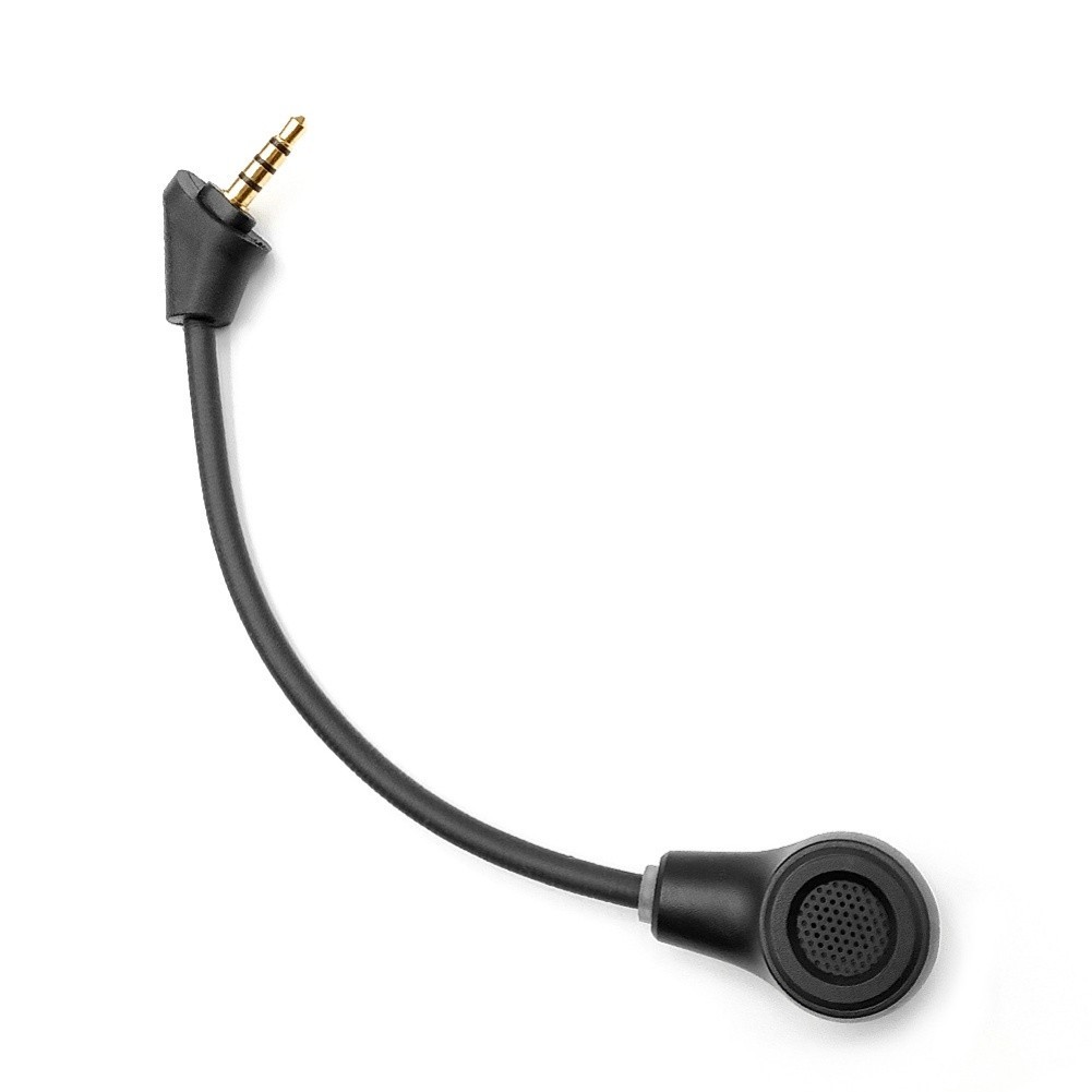 Compact Wireless Microphone with Light for Cloud for Alpha Headset Black ABS