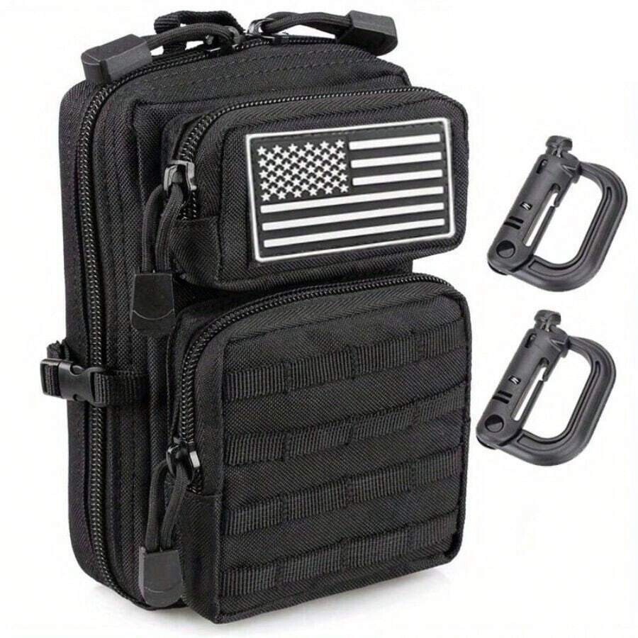 Tactical Molle Multi-purpose Small Waist Pack Adjustable Tool Organizer For