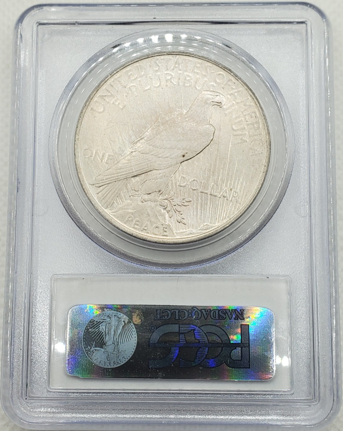 1922 Peace Silver Dollar PCGS MS64+