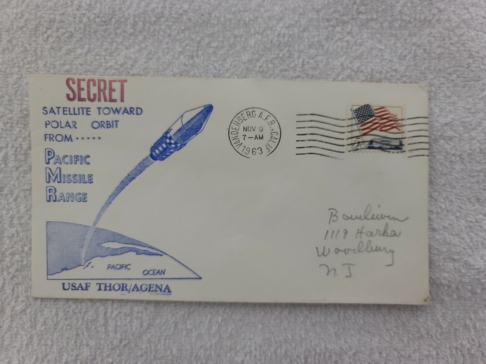 SECRET SATELLITE TOWARD POLAR ORBIT KH-4 24 & RM 5 11/09/1963 | Space Cover