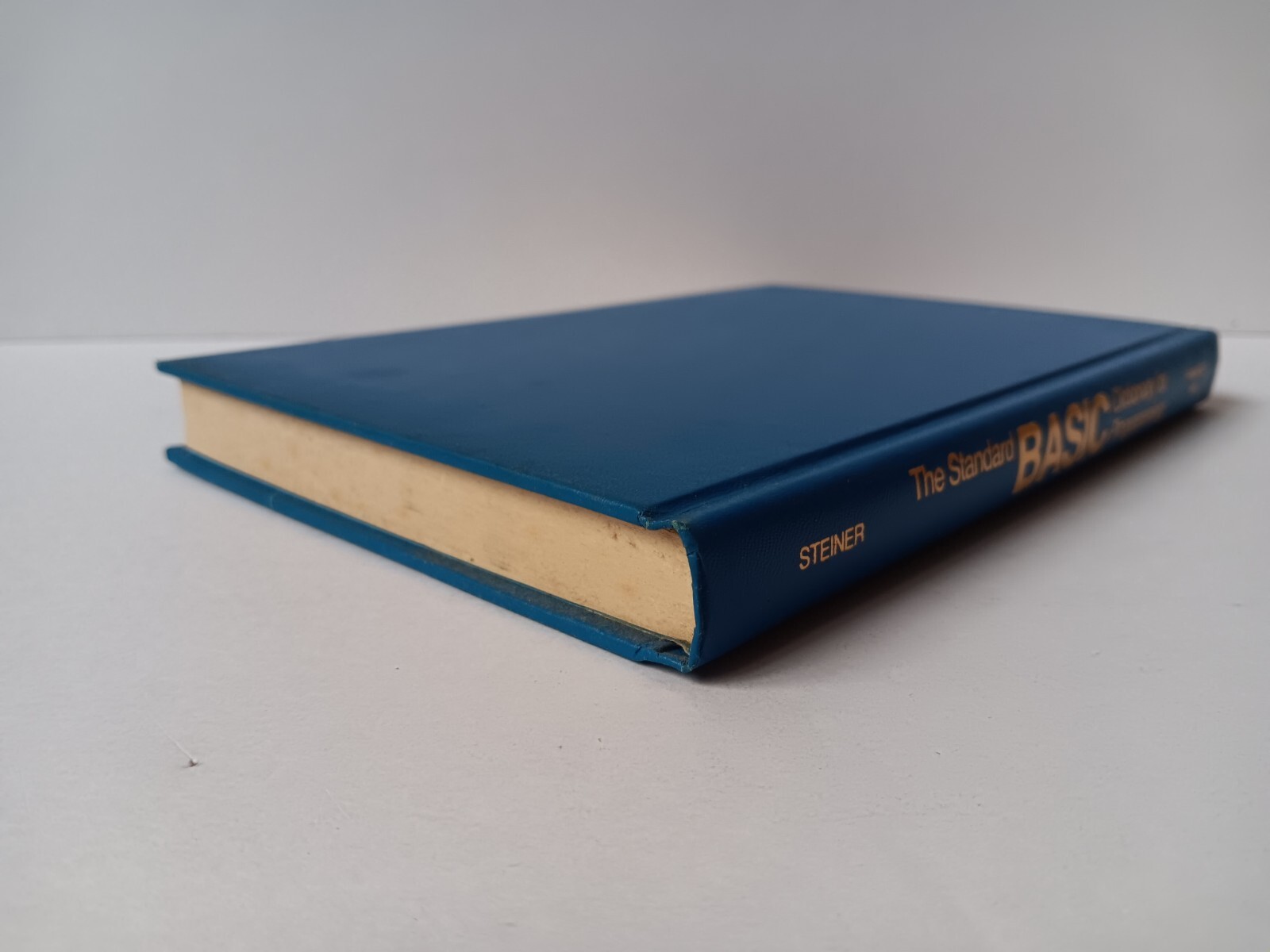 The Standard Basic Dictionary For Programming Hardcover W/DJ John P Steiner