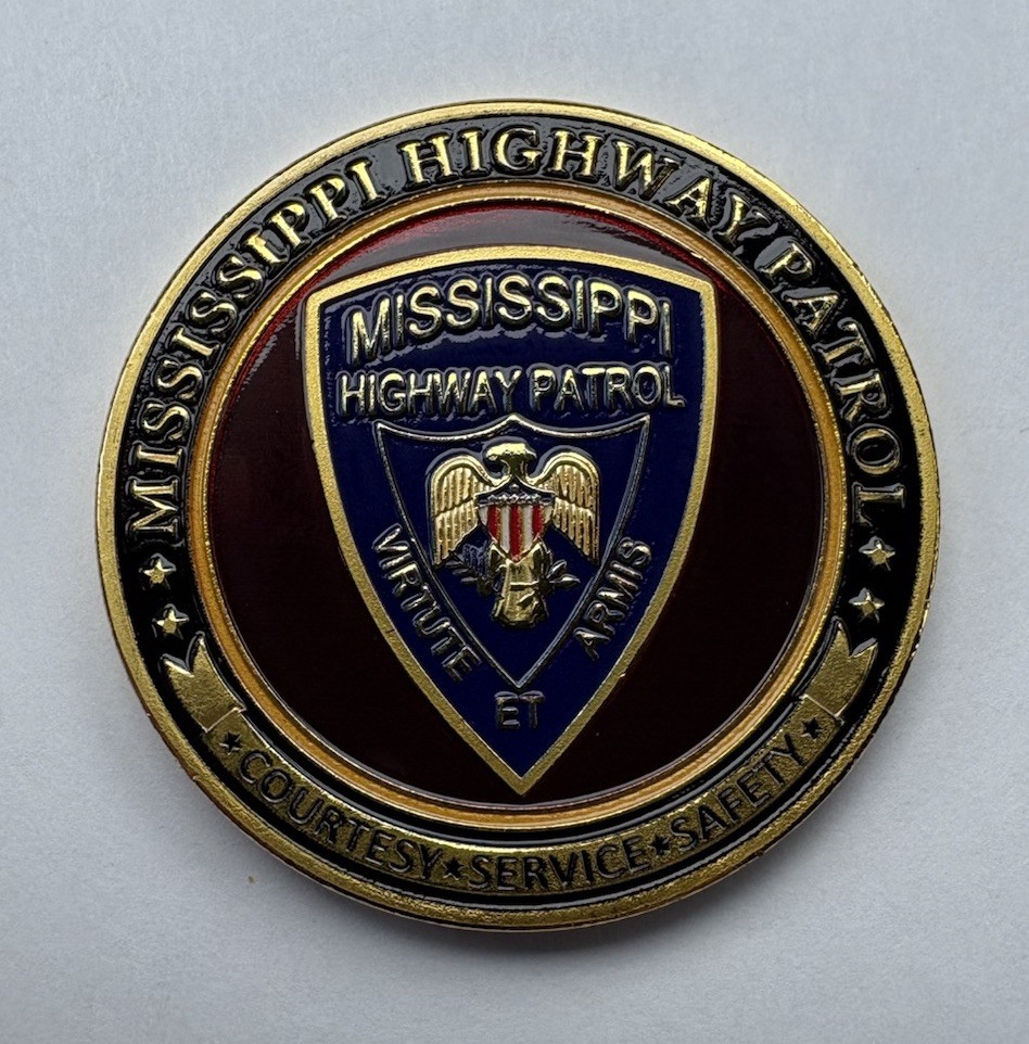 Mississippi Highway Patrol Challenge Coin