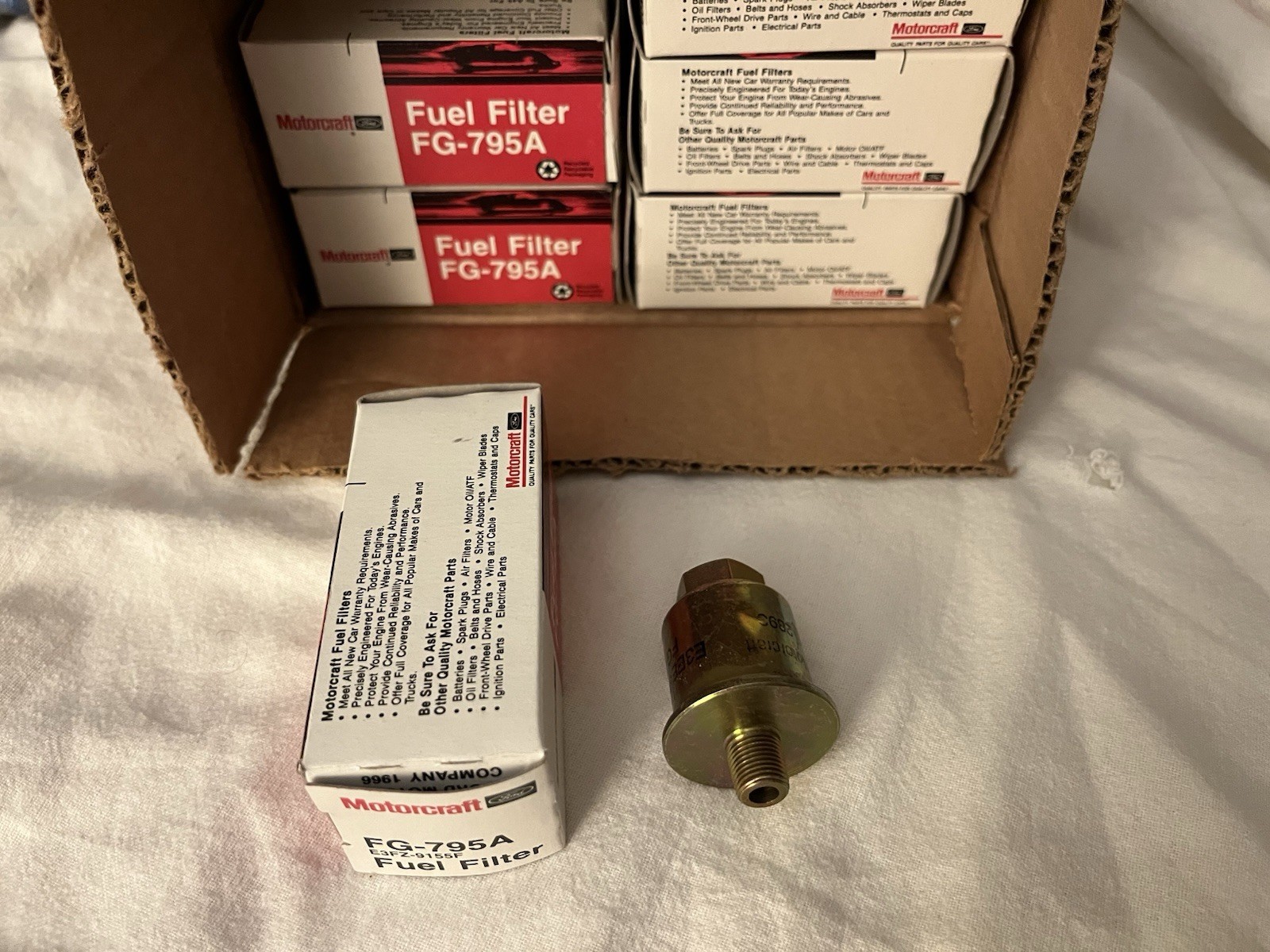 NEW Genuine Ford Motorcraft FG-795A Fuel Filter OEM NOS E3FZ-9155F