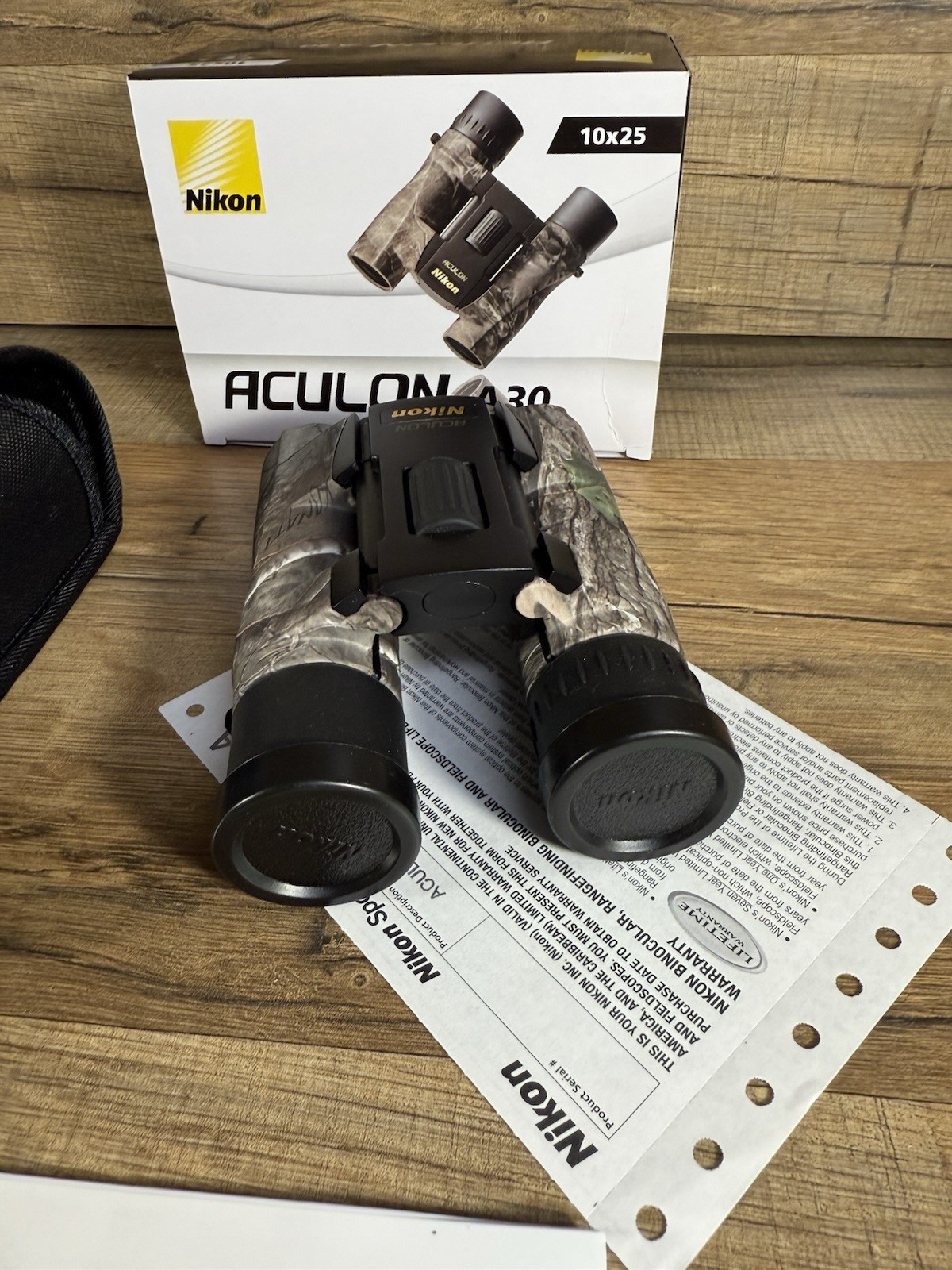 Nikon ACULON A30 Binoculars - 10x25 - Open Box