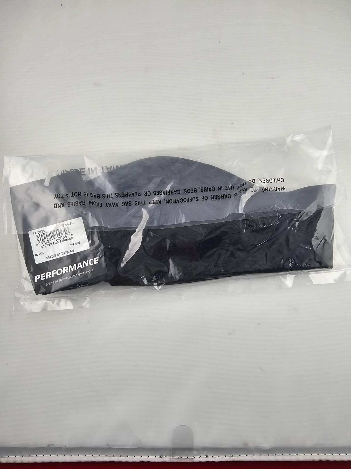 Performance Ear band (Black) (One Size) ( 1pc )