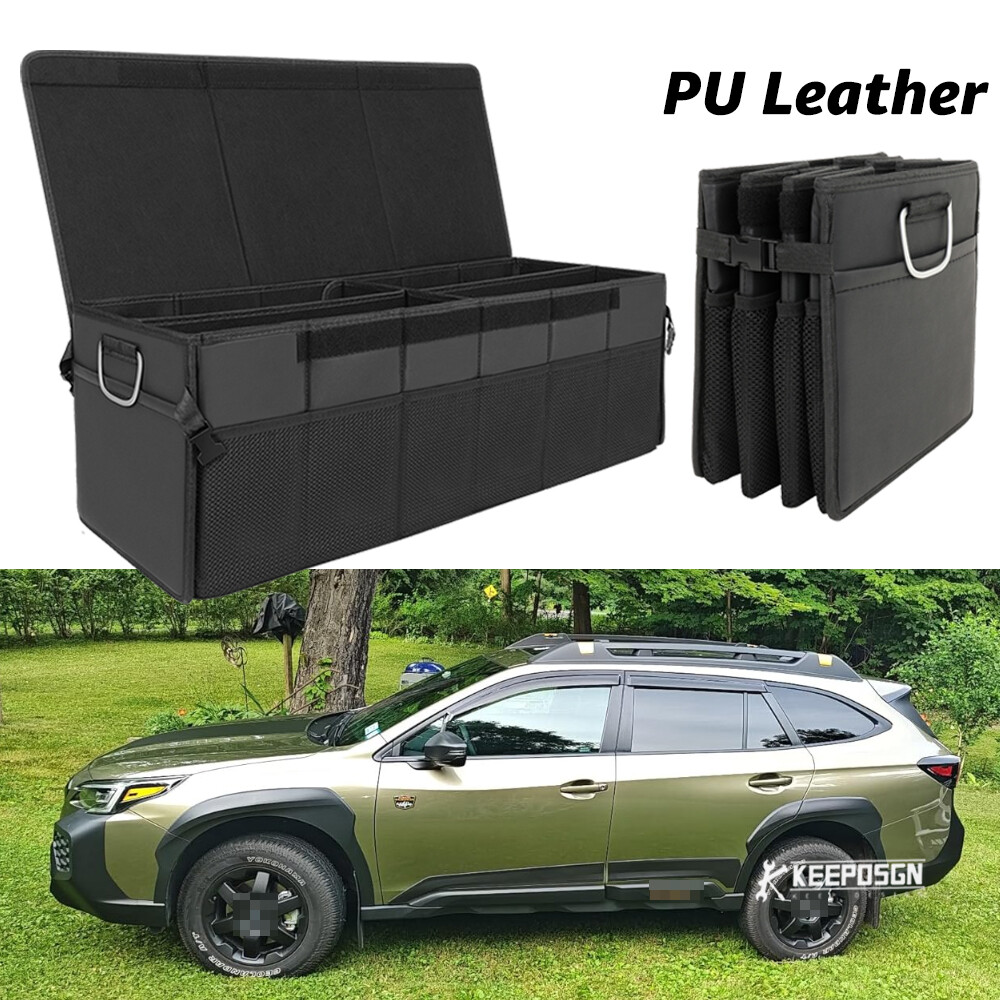 Cargo Storage Box Trunk Organizer Collapsible Folding Bag For Subaru Outback
