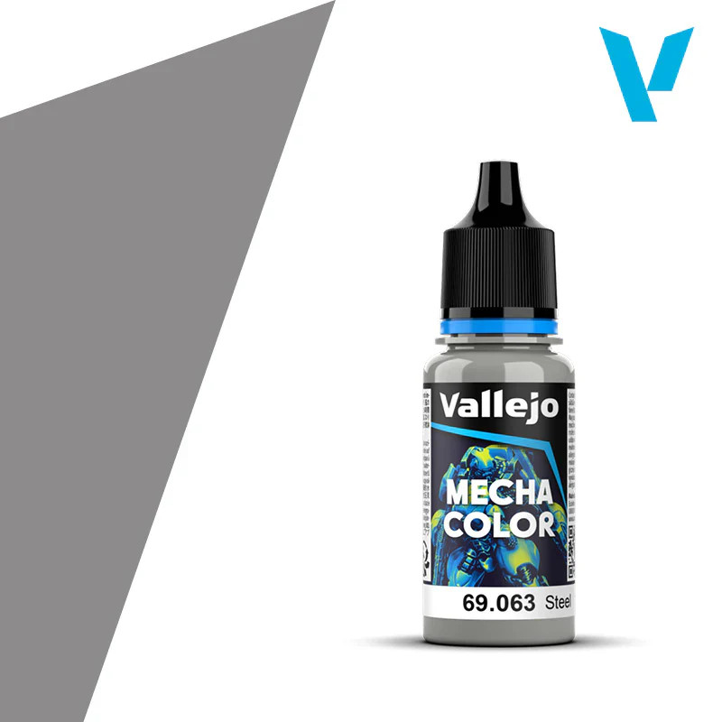Vallejo Mecha Color 69.063 Steel 18ml