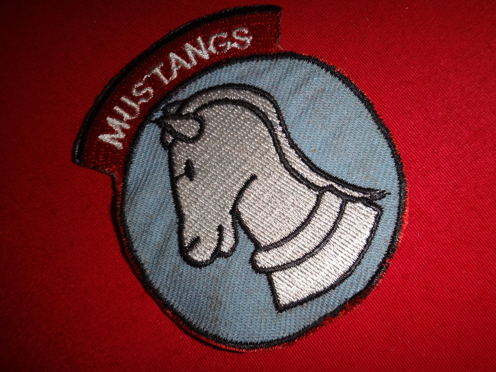 Vietnam War US D Troop 1st Squadron 4th Cavalry Regiment MUSTANGS Patch
