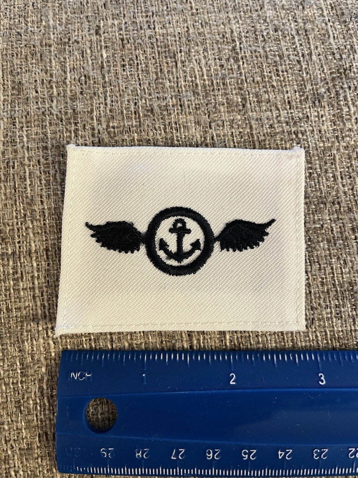 US Navy Airman Apprentice Training Graduate - White Patch USN Rate Striker Mark