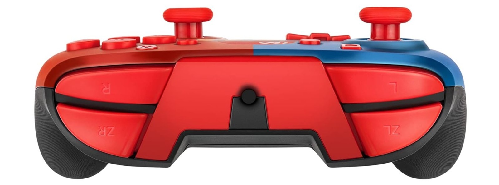 PDP Gaming Faceoff Deluxe+ Wired Switch Pro Controller - Red/Blue Mario Design
