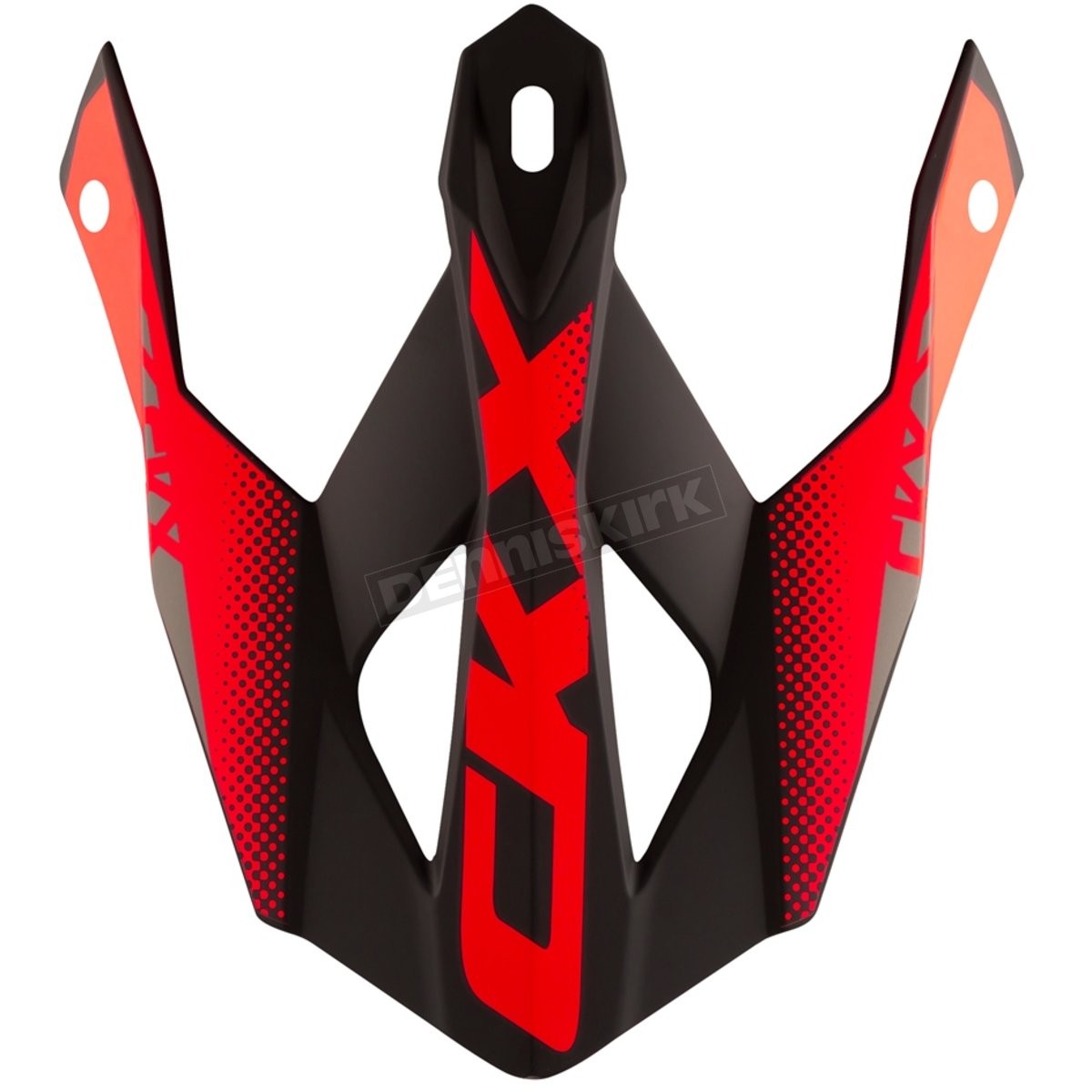 CKX Matte Red/Black/Gray Visor for TX319 Arkos Helmets - 513820