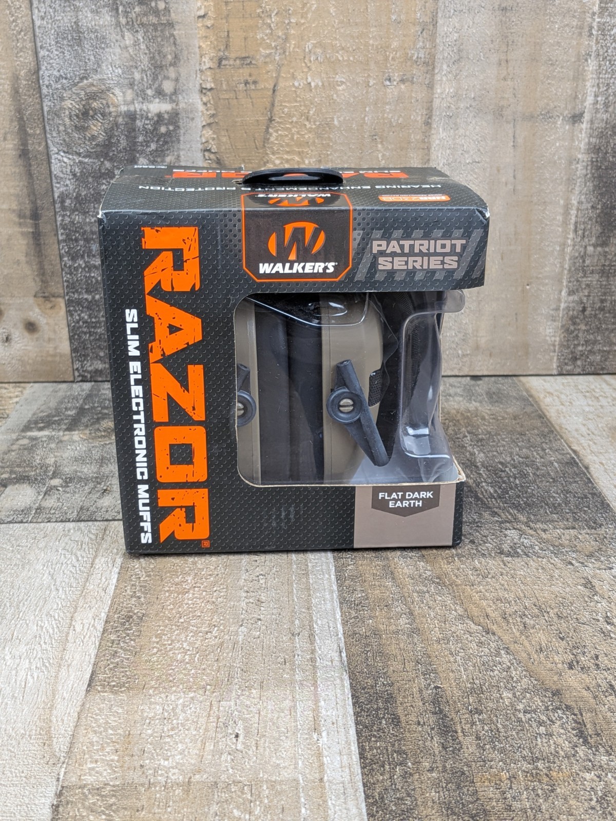 Walker’s “Patriot Series” VRazor Slim Electronic Ear Muffs 23db Flat Dark Earth