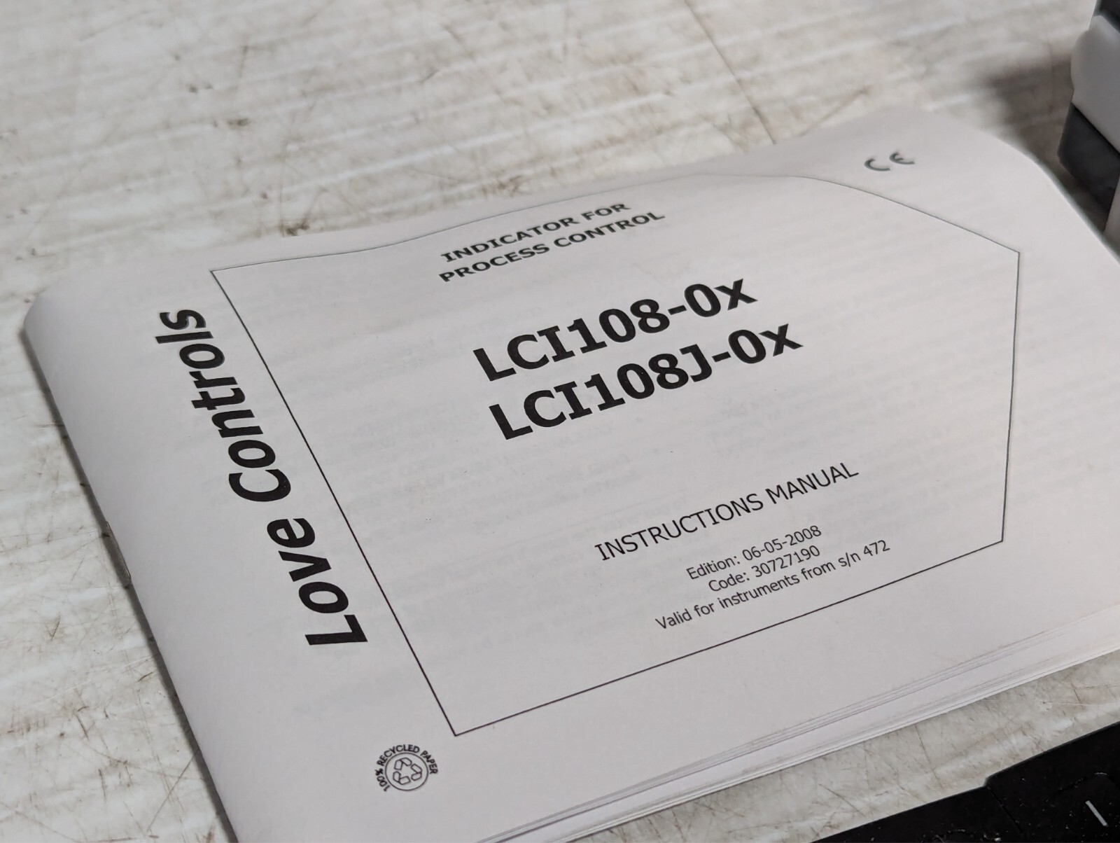 NEW Dwyer LCI108-00 4-Digit Compact Panel Meter / Indicator for Process Control